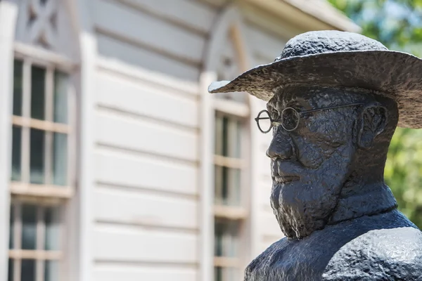 Estátua de pai Damien — Fotografia de Stock