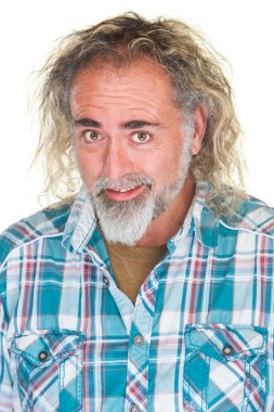 Sakallı mutlu adam