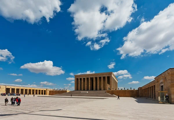 Fred parkerar på Ataturks Mausoleum — Stockfoto