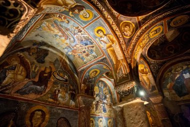Göreme Türkiye'de, Çarıklı Kilise detay