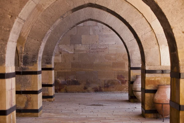 Stone Arches on Turkish Caravansary — Stock Photo, Image