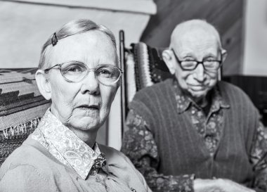 Huysuz kadın ve erkek