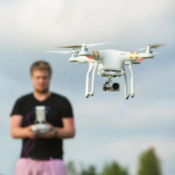 Person Flying a Camera Drone