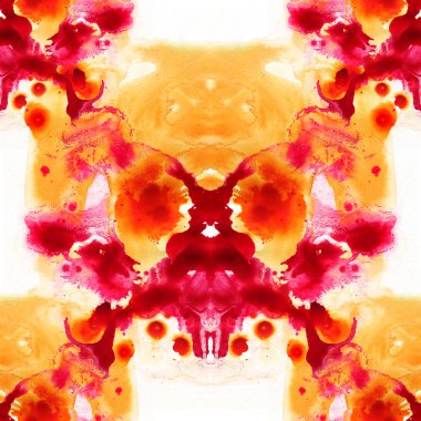 Suluboya soyut resim. Seamless modeli.