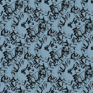 alfabe seamless modeli.