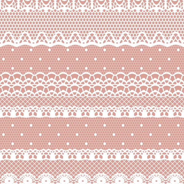 Lace seamless pattern — Stock Vector