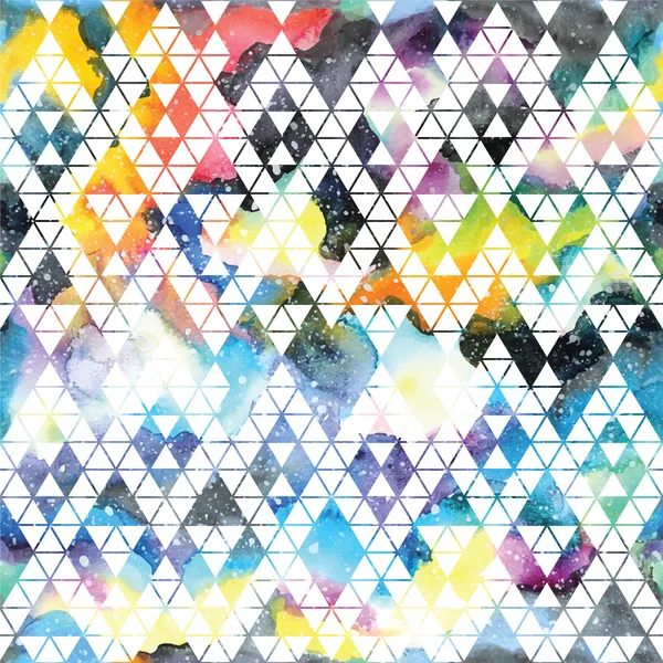 Tribal galaxy seamless pattern.