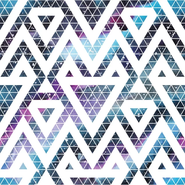 Galaxy seamless pattern. — Stock Vector