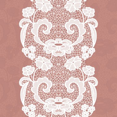 dantelli vintage kırpma.