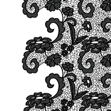 Dikişsiz dantel kenar. davetiye.