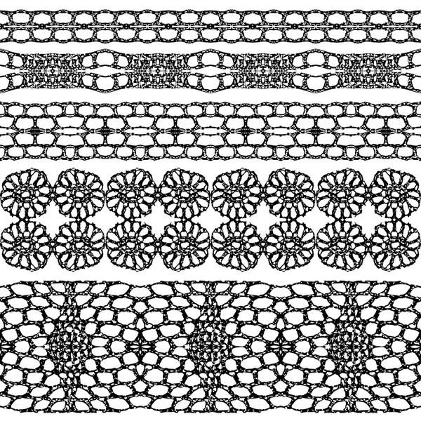 Conjunto de hermosos cordones — Archivo Imágenes Vectoriales