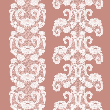 dantelli vintage kırpma.