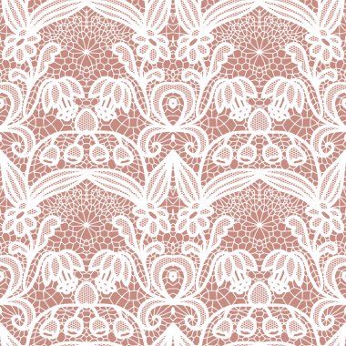Çiçekli Dantel seamless modeli