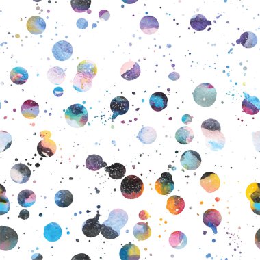 Suluboya gökada arka plan.