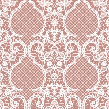 Çiçekli Dantel seamless modeli