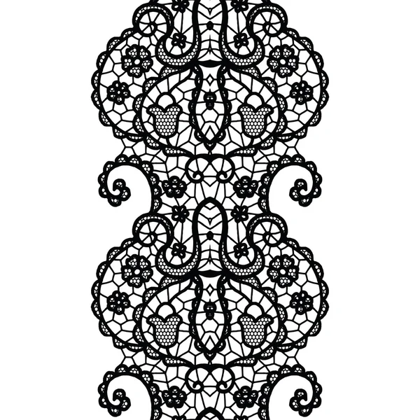 Lacy vintage trim. — Stock Vector