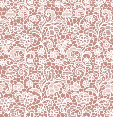 Çiçekli Dantel seamless modeli