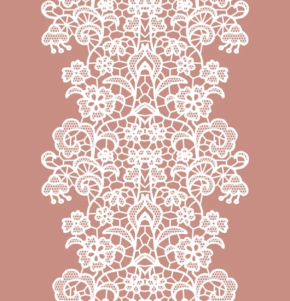 Lacy vintage trim. — Stockvector