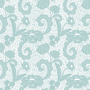 Çiçekli Dantel seamless modeli