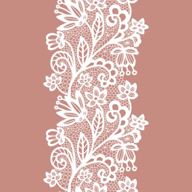 dantelli vintage kırpma.