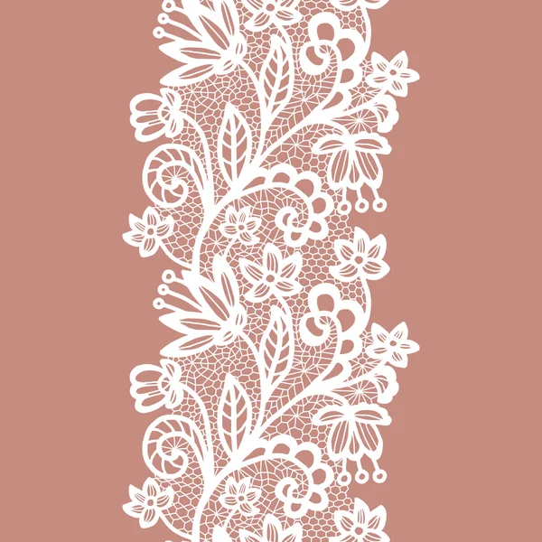 Lacy vintage trim. — Stock vektor