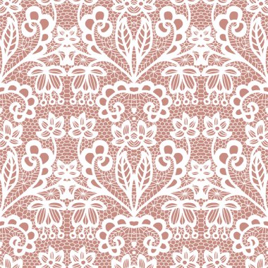 Çiçekli Dantel seamless modeli