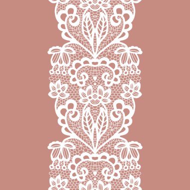 dantelli vintage kırpma.