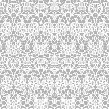 Çiçekli Dantel seamless modeli