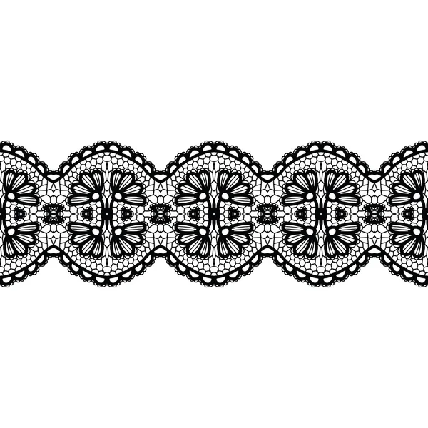 Lacy vintage trim. — Stockvector