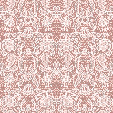 Çiçekli Dantel seamless modeli