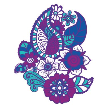 Mehndi tasarım. Desenleri.