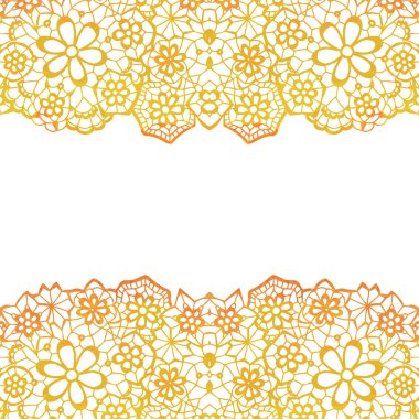 Dantelli zarif çerçeve