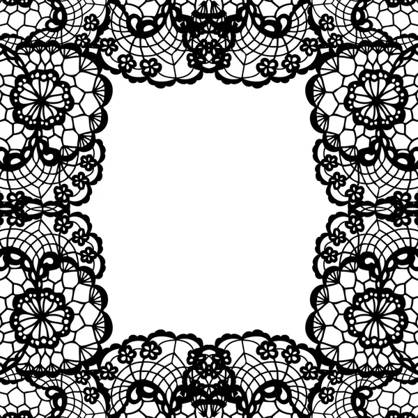 Doily elegante em renda fundo suave . — Vetor de Stock