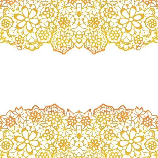 Lacy elegante frame — Stockvector