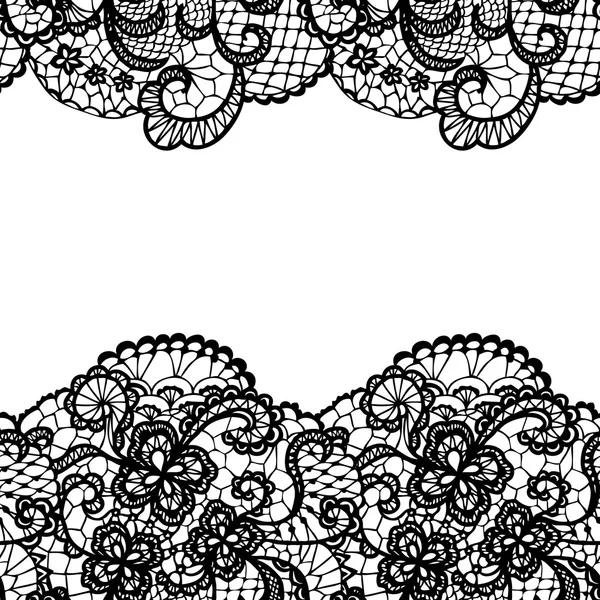 Doily elegante em renda fundo suave . — Vetor de Stock