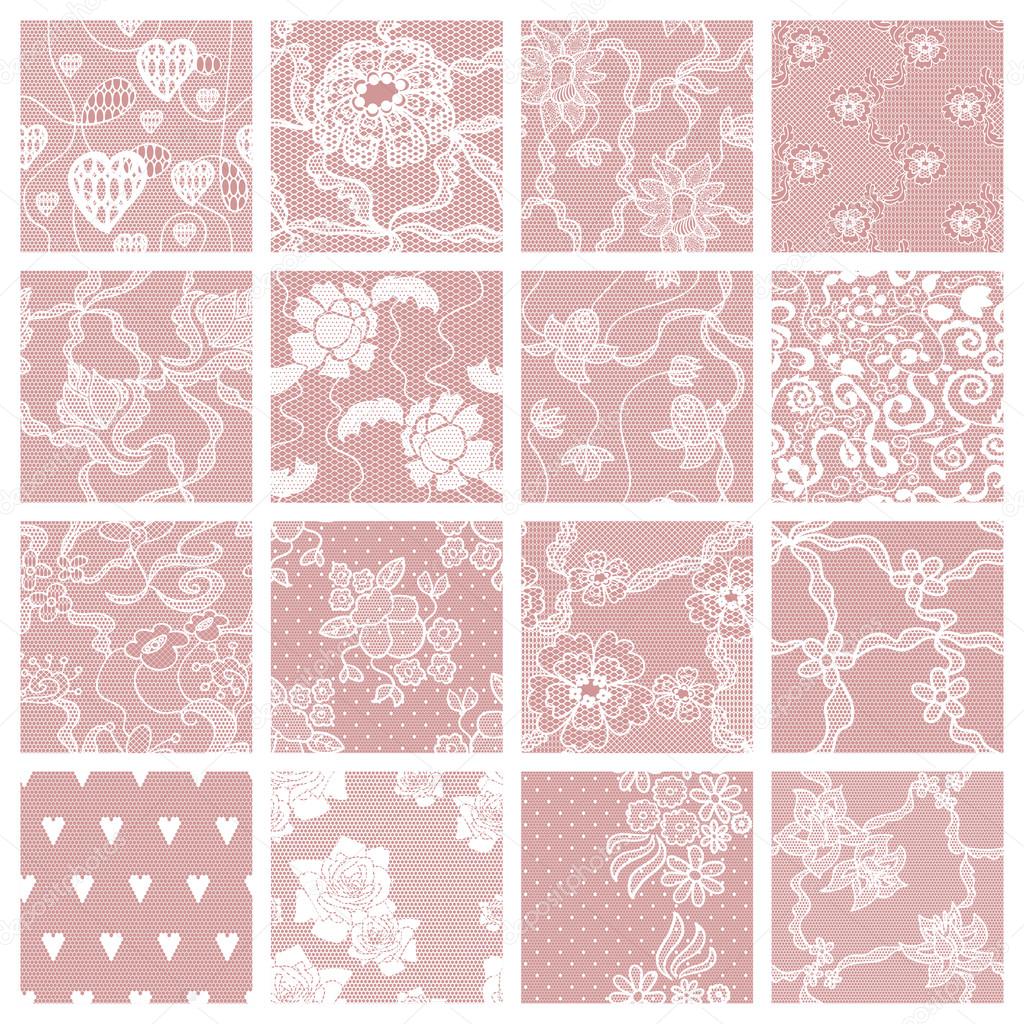 Lace seamless pattern