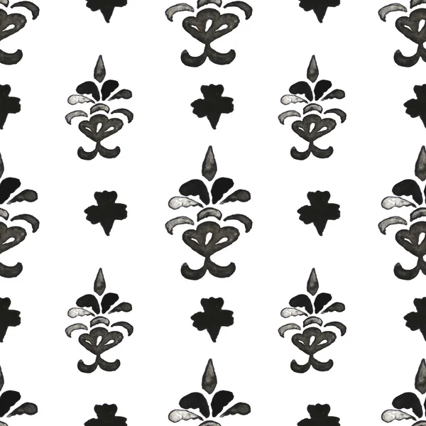 Damas motif sans couture — Image vectorielle