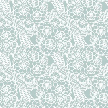 Çiçekli Dantel seamless modeli