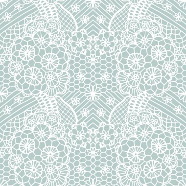 Çiçekli Dantel seamless modeli