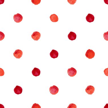 Polka noktasız desen