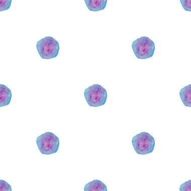 Polka noktasız desen