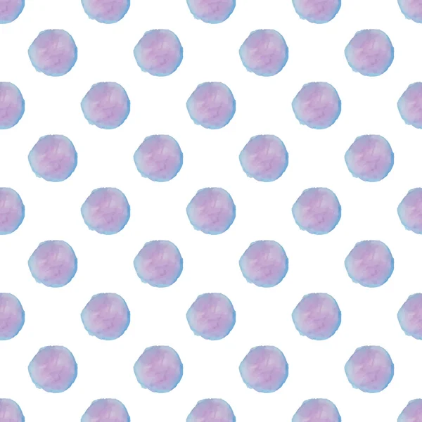 Polka dot sömlöst mönster — Stock vektor