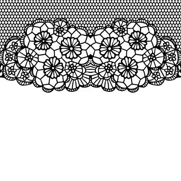 Background with a floral ornament — Stock Vector