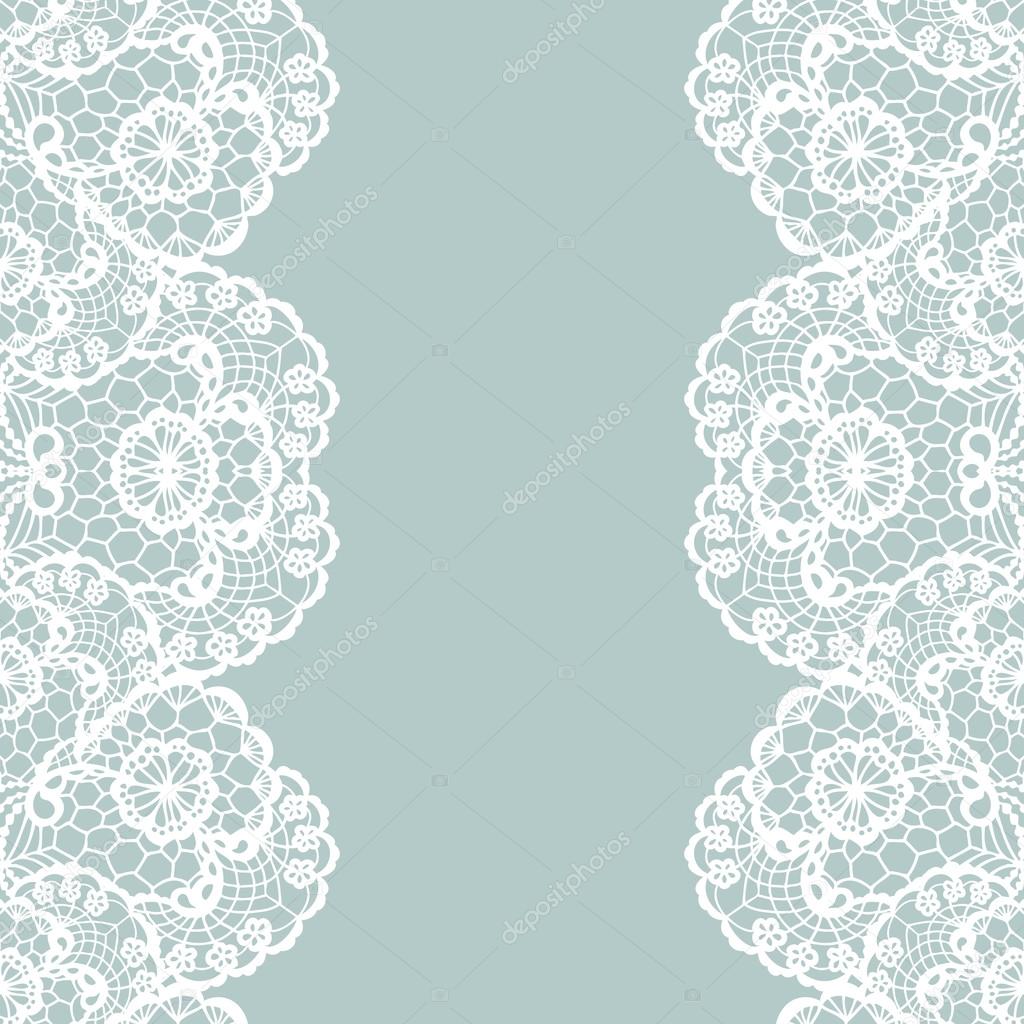 Dentelle Blanche Images Vectorielles Dentelle Blanche Vecteurs Libres De Droits Depositphotos