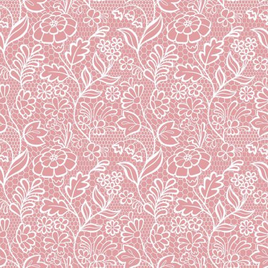 Çiçek Motifli kusursuz beyaz bağcık deseni. Çiçekli dantelli, kusursuz desenli. Eski Biçim