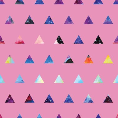 üçgenler seamless modeli.