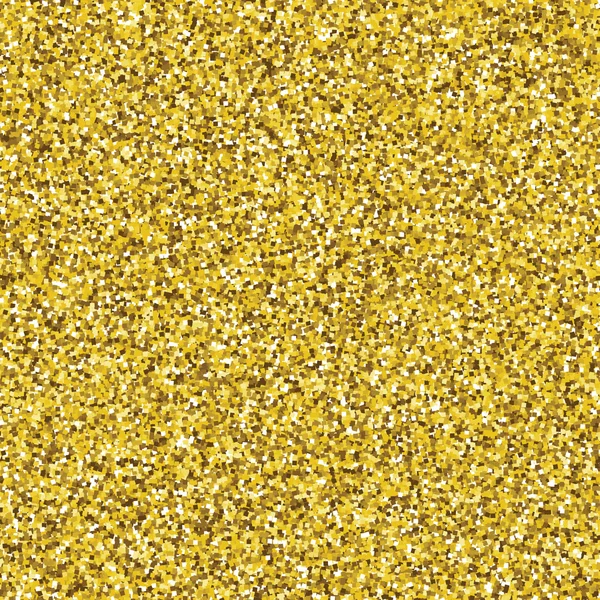 Glitter golden seamless texture. — Stock Vector