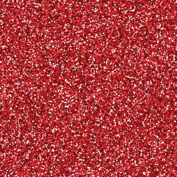 Glitter textura sem costura vermelha . — Vetor de Stock