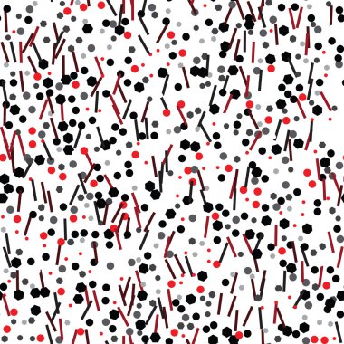 Sorunsuz vektör doku ile kırmızı ve blueblack pırıltılar.