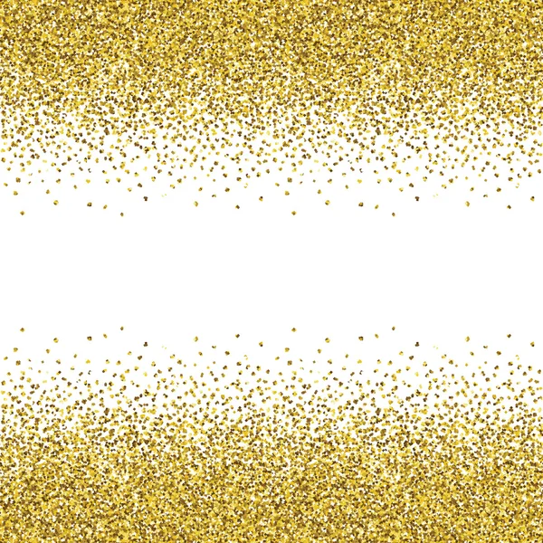 Glitter golden texture. — Stock Vector